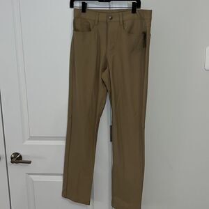 New Swiss Tech flat front 5 pocket performance Travel Hiking Trail Fishing panta